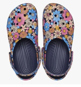 Crocs Classic Retro Floral Clog Men Size 13 NWT $69 - Picture 1 of 7