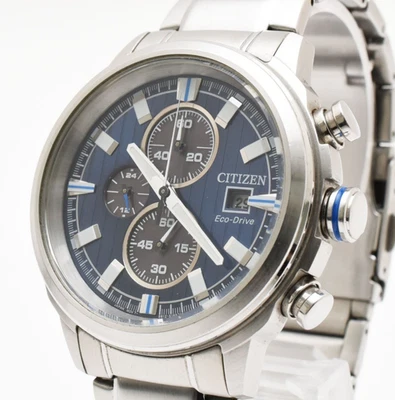 [Near MINT BOX] Citizen Men's CA0731-82L Brycen 43mm Solar Eco-Drive Watch JAPAN - Image 1 of 4