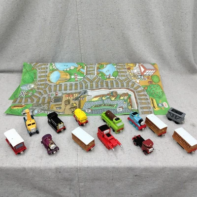 Thomas & Friends Train Tank Engine metal fundido Take n Play Along lote de 14 - Imagem 1 de 4