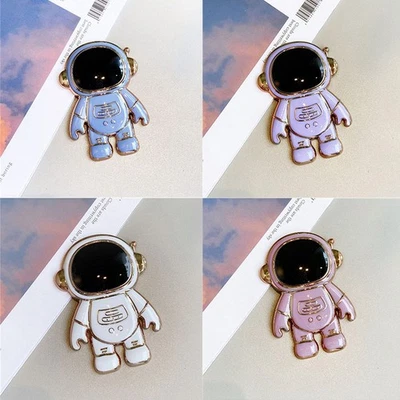 Phone Universal Holder Bracket Cell Holder Cute Ring Astronaut Mount Stand Grip - Image 1 of 4