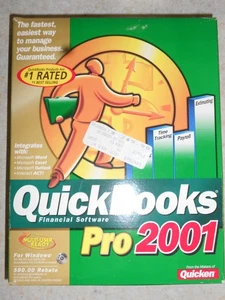 Intuit QuickBooks PRO 2004 Small Business Windows 95/NT or higher - Picture 1 of 3