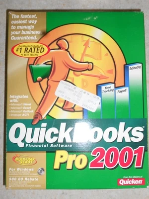 Intuit QuickBooks PRO 2004 Small Business Windows 95/NT or higher - Image 1 of 3