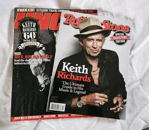 Keith Richards Of The Rolling Stones 2 Magazines - Picture 1 of 19