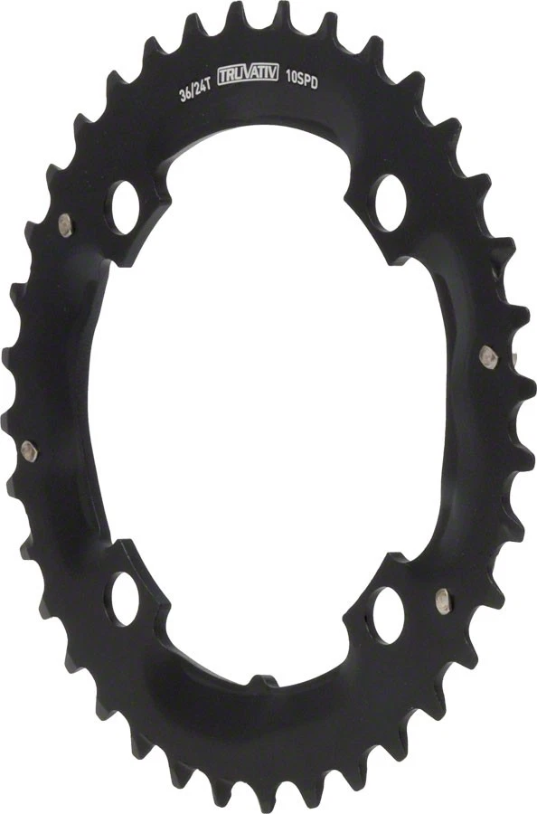 Truvativ Crt38xbs2 Chainring MTB 38t 4 Bolt 104 Mm BCD Aluminium No Pin Blast...