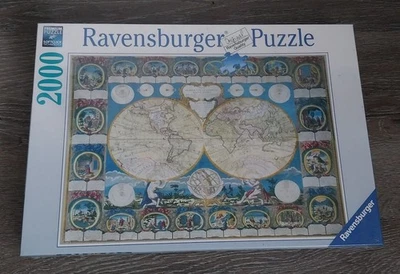 Ravensburger Jigsaw Puzzle "Historical Map" puzzle with 2000 pieces.  - Image 1 of 3