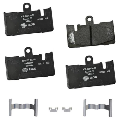 Hella Pagid 355034051 Disc Brake Pad Set For 01-06 Lexus LS430 - Image 1 of 4