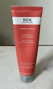 REN PERFECT CANVAS CLEAN JELLY OIL CLEANSER (NWOB/Full Size 3.3oz/Sealed) - Picture 1 of 3