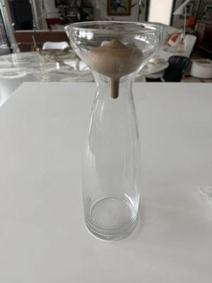 Georg Jensen Alfredo Modern Classic Glass Carafe - Image 1 of 3