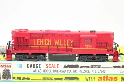 Atlas Kato HO Scale LVRR Lehigh Valley Alco RS11 Diesel Locomotive #7643 8183 - Image 1 of 4