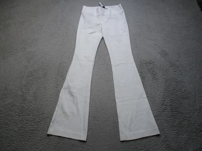 Pantalones Alice + Olivia Mujer 0 Blanco Acampanado Vestido Pantalón Forrado C4000207110 Foto 1 de 4