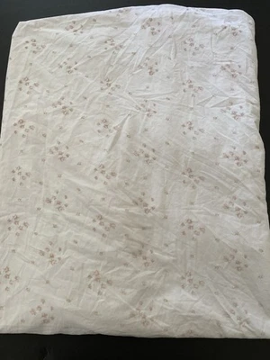 Simply Shabby Chic Pink Rosebud Sprinkles QUEEN FITTED Sheet COTTON Floral - Image 1 of 4