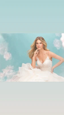 Vestido de novia romántico marfil talla 10 ¡¡NUEVO con etiqueta!!! Foto 1 de 4