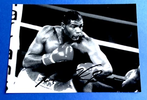 RIDDICK BOWE Schwergewichtsweltmeister Boxen OS 1988/2. signed Pressefoto 13x18 - Picture 1 of 2