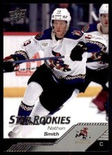 2022-23 AHL Base Star Rookies #124 Nathan Smith - Tucson Roadrunners