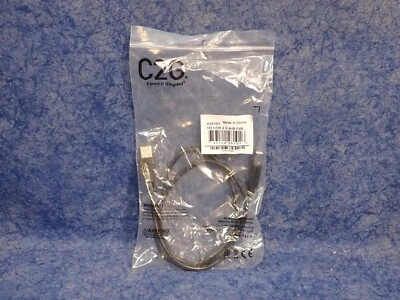 NUEVO C2G 28101 3,3 pies (1 m) Cable USB 2.0 A/B, Negro (BN29) Foto 1 de 2