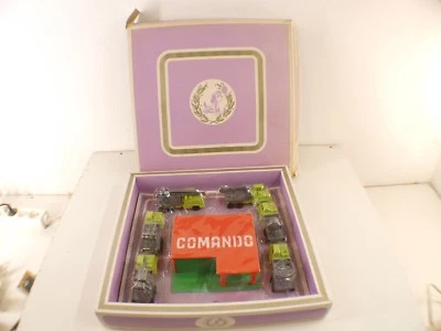 Cofre Italiano Art.1671 • Base Commando Y Camiones Ejército - En Caja 36x36cm - Imagen 1 de 4