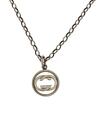 [Japan Used Necklace] Gucci Necklace/Sv925/Slv/With Top/Doppia G