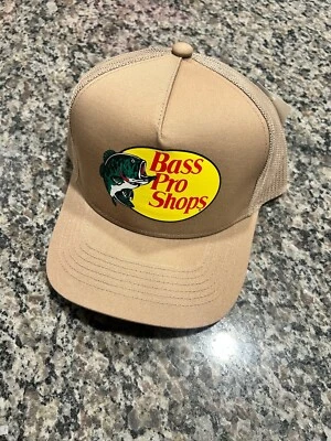 Gorra de malla Bass Pro Shops ajustable Snapback camionero pesca béisbol al aire libre Foto 1 de 2