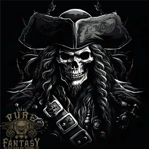 Pirate Skull 1 Herren T-Shirt 100% Baumwolle - Bild 1 von 3