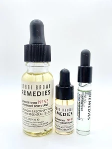 Bobbi Brown No. 93 Remedies Skin Fortifier Strength And Recovery Tonic 3 Pcs Set - Picture 1 of 2