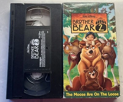 Brother Bear 2 Walt Disney VHS 2006 Disney Movie Club Exclusive RARE TESTED - Image 1 of 4