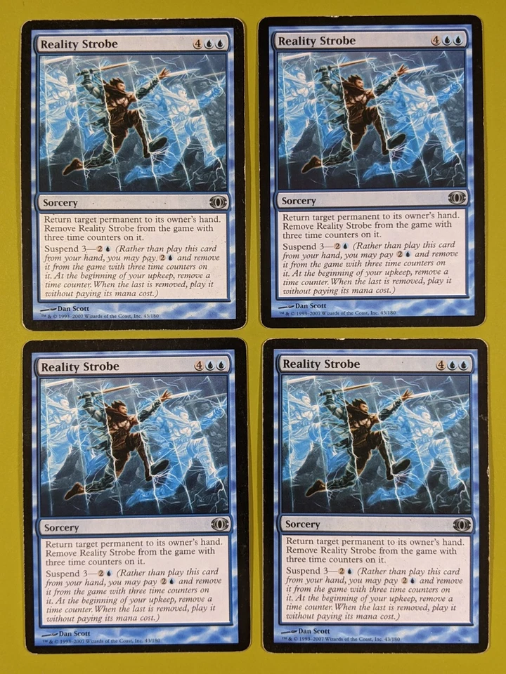 Reality Strobe x4 Future Sight 4x Playset Magic the Gathering MTG - Image 1 of 1