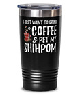 Shihpom Coffee Drinker 20oz Stainless Tumber Mug