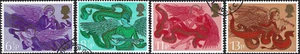 1975 Sg 993/996 Christmas Fine Used - Picture 1 of 2