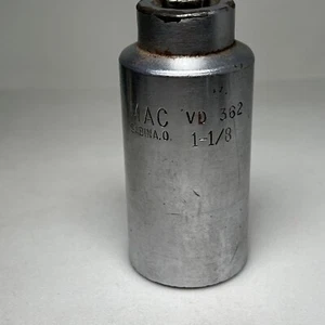 Mac Tools USA 1-1/8” Deep Socket 1/2 Drive 12pt VD362 - Made In USA! - Picture 1 of 4