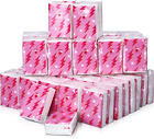 60 Pack Mini Tissue Packs Bulk 3-Ply Pink Travel Tissues Soft