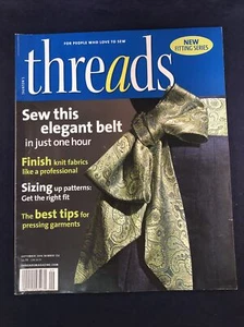 Taunton's Threads Magazine September 2006 Sizing Finish Belt Fitting Series - Picture 1 of 10