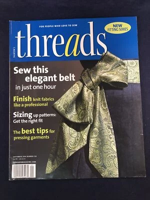 Taunton's Threads Magazine September 2006 Sizing Finish Belt Fitting Series - Image 1 of 4