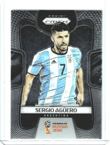 2018 Panini Prizm World Cup Soccer Sergio Aguero (Argentina) Base #11 - Picture 1 of 2