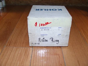 ORIGINAL FABRICANTE DE EQUIPOS ORIGINALES Kohler KIT PISTÓN CON ANILLO JUEGO .010 parte # 41 874 07-S - Imagen 1 de 4