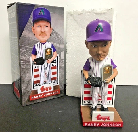 Randy Johnson HALL of FAME PLAQUE 2015 Bobblehead SGA Cover