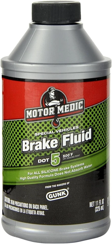 Líquido de frenos Niteo Motor Medic M4011/12 DOT 5 - 11 oz. Foto 1 de 1