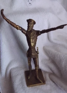 Bronzeskulptur Don Quijote Mann von La Mancha - REPARIERTER LINKER ARM - Bild 1 von 24