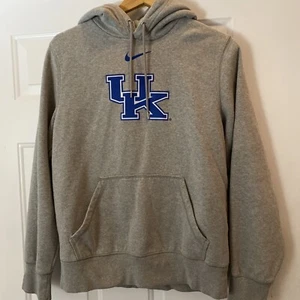 Nike UK - University of Kentucky - Gray Vintage Hoodie - Size S - Picture 1 of 3