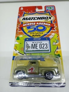 2000 MATCHBOX ACROSS AMERICA 1/64 SCALE 1956 FORD PICKUP MAINE LOBSTERS - Picture 1 of 9
