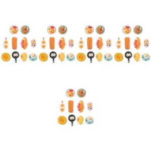 5 Pieces Food Simulation Toys Resin Decoration Refrigerator Magnets Decorative - Zdjęcie 1 z 12