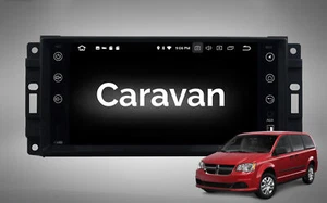 Dodge Caravan 2008-2018 OEM Fit 8" HD pantalla táctil sistema de navegación - Imagen 1 de 24