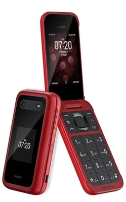 Original Nokia Flip 2780 4GB WIFI GSM Unlocked LTE 4G KAIOS Mobile Phone 1-SIM - Image 1 of 4