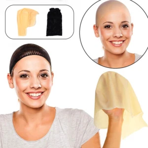 4 Pcs Bald Scalp Hood Hat Costume Accessories Makeup Latex Cap Women's - Picture 1 of 12