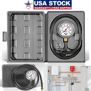 Natural Gas or LP Gas Manifold Pressure Test Gauge Manometer Kit 0-35" W.C. - Picture 1 of 15