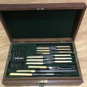 Harrods Manufacturing Silversmith Cutlers London - Picture 1 of 23