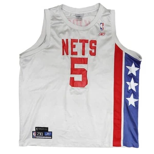 Vintage New Jersey Nets Jason Kidd Hardwood Classics Reebok Trikot Gr. 2XL NBA - Bild 1 von 5