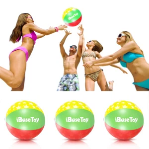 IBASETOY 13pcs PVC aufblasbarer Wasserball Sommer lustiger Wasserspaß spielen - Bild 1 von 12