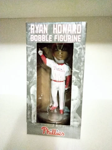 Phillies MLB Ryan Howard Bobble Head with Box Baseball Souvenir Cover