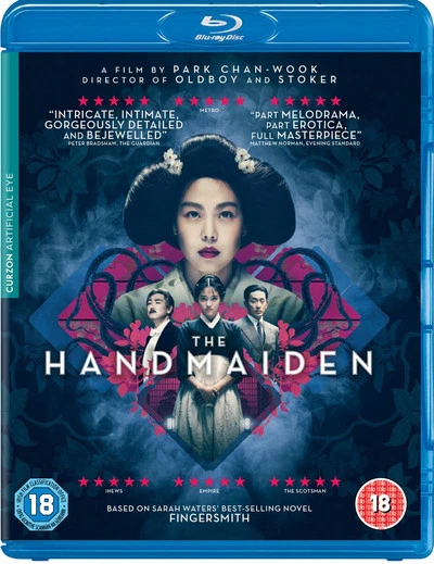 The Handmaiden Blu-ray DVD Region 2