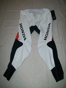 BNWT'S, 2025 Fox Racing Flexair Honda Mens MX Offroad Pants White Adult 38 - Picture 1 of 4